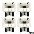 Rear Seat Clips for Honda (Nylon, White)