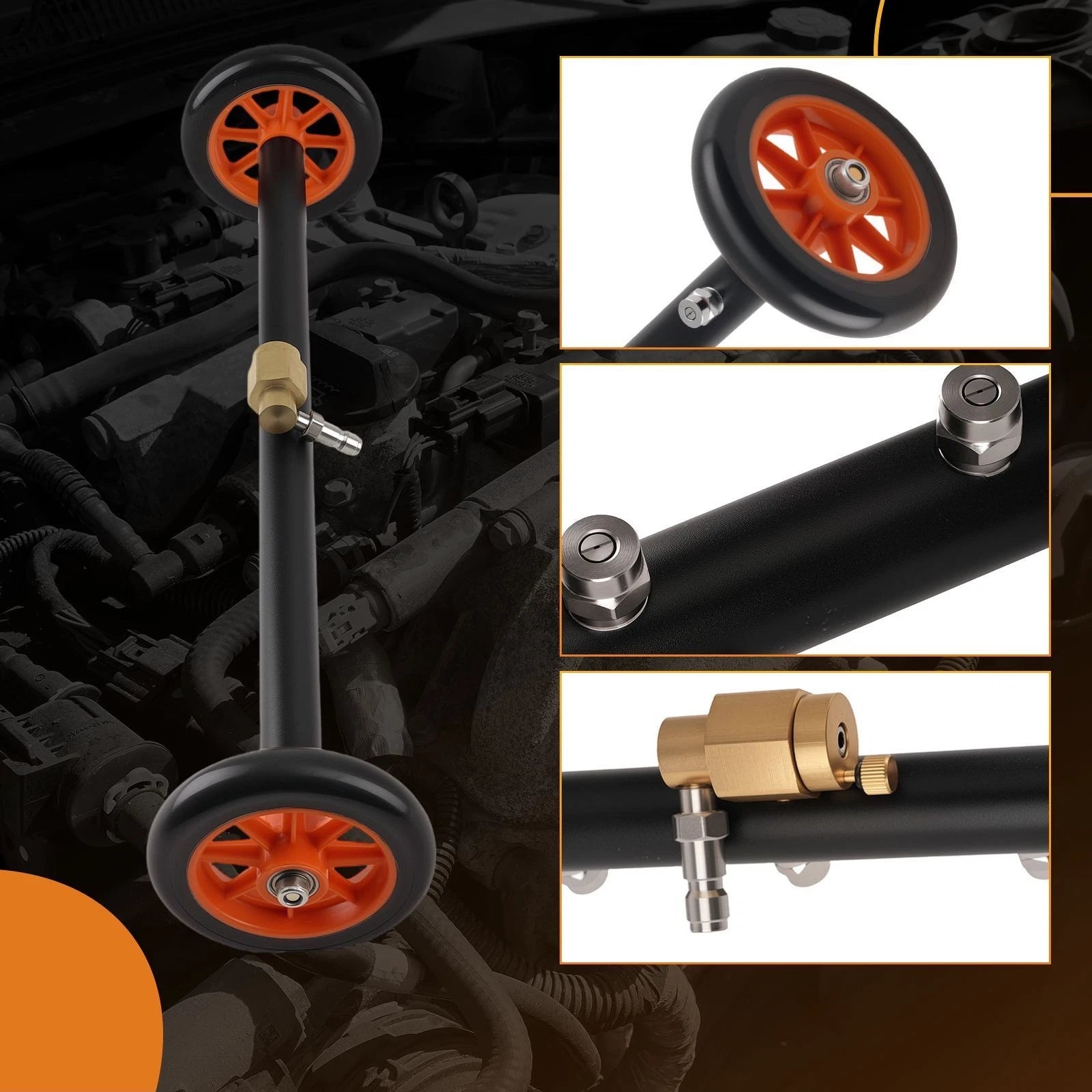 Under Vehicle Cleaner for Pressure Washer (Water Broom)