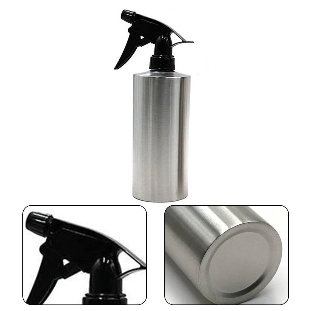Watering Can for Kitchen Storage - Portable Scratch-resistant Silver Stainless Steel