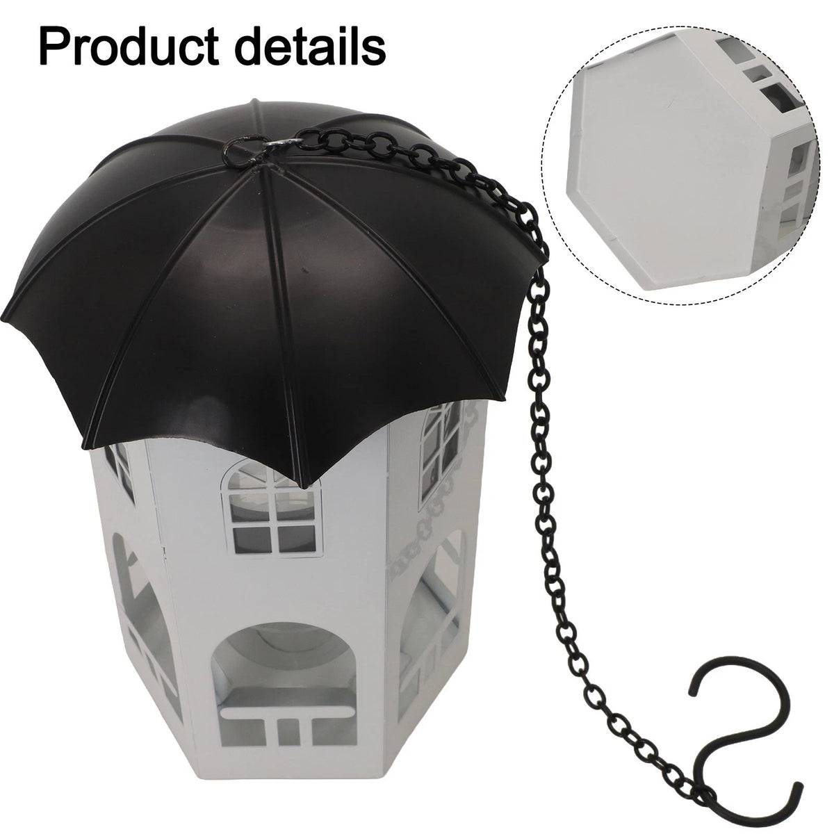 Bird Feeder for Outdoors (Wild Birds)