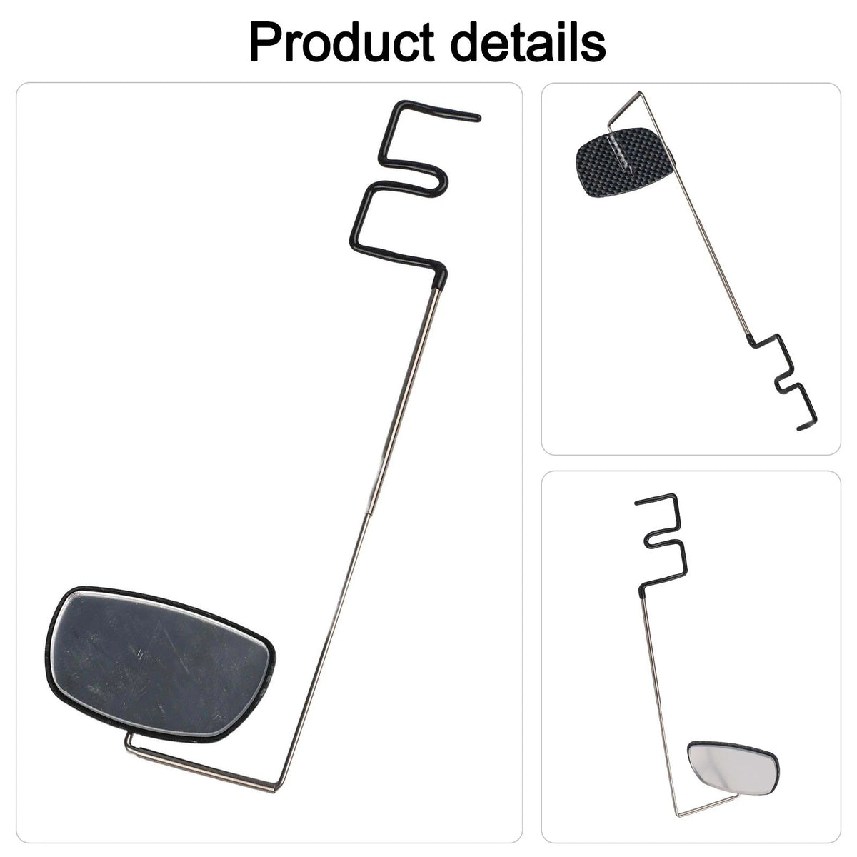 Rear View Mirror Mount for Bicycle Helmet