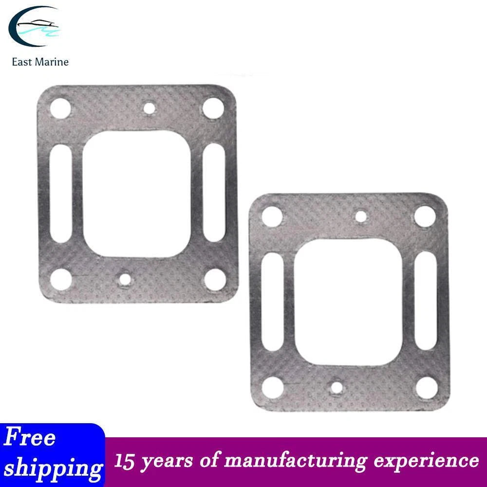 FOR MERCRUISER EXHAUST RISER ELBOW MANIFOLD GASKETS 4.3 5.0 5.7 350