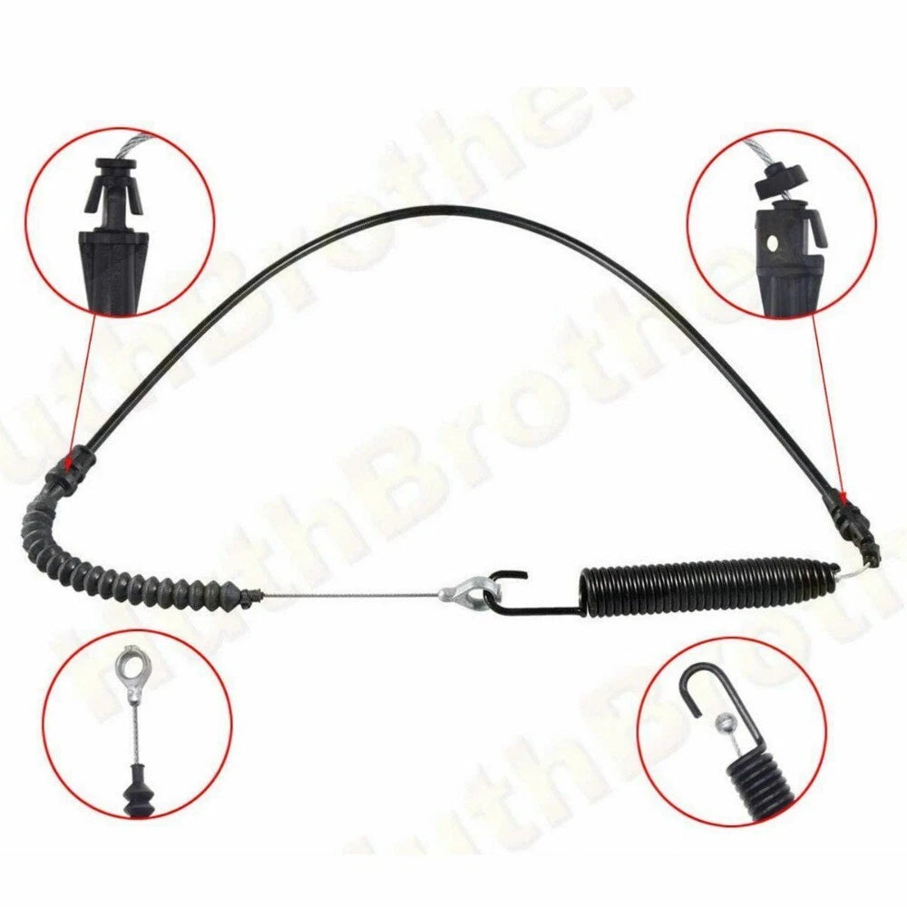Deck Engagement Cable for MTD (746-05124, 746-05124A, 946-05124, 946-05124A)
