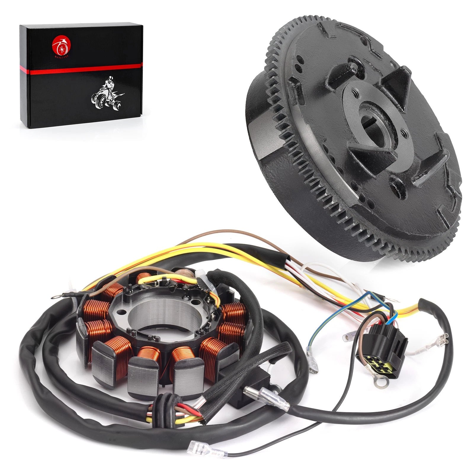 Stator with Flywheel for Polaris Sportsman 500 6x6 (2002) S#02-00894+