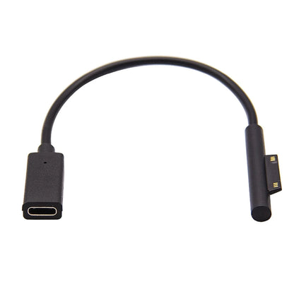 USB-C PD Charger Adapter Cable for Microsoft Surface Pro (3–6), Go