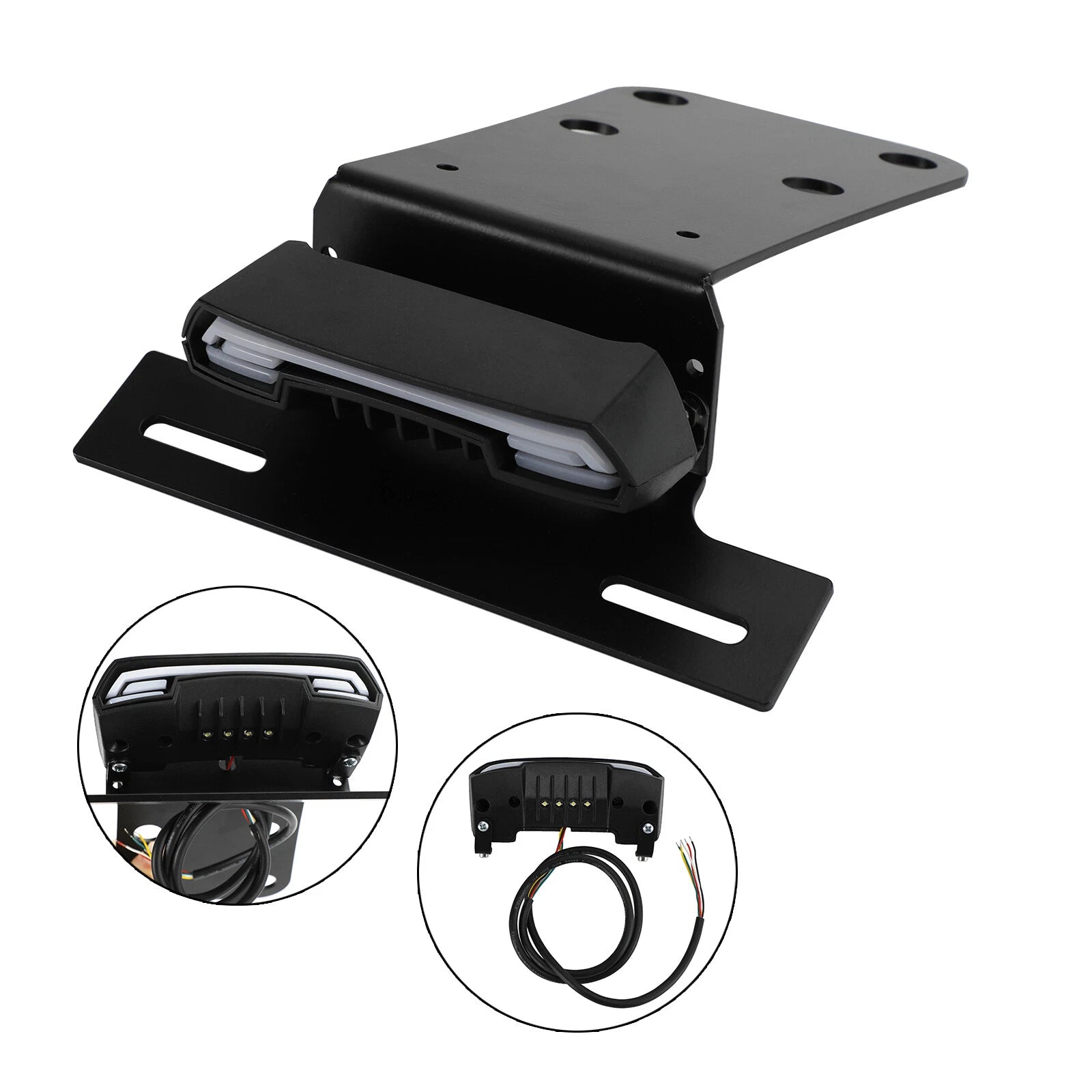 License Plate Holder Bracket for Kawasaki D-Tracker-X KLX250 S/SF (2008–2022)