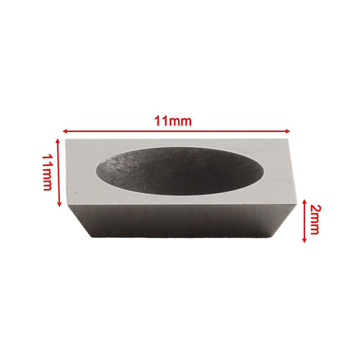 Pack of 10 Square Carbide Inserts for Various Applications