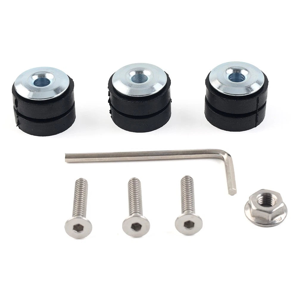 8Pcs Windshield Washer Mounting Bushing Rubber Grommets for Buick GMC