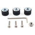 8Pcs Windshield Washer Mounting Bushing Rubber Grommets for Buick GMC