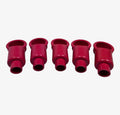 5X Red Rubber Battery Terminal Cover for Universal