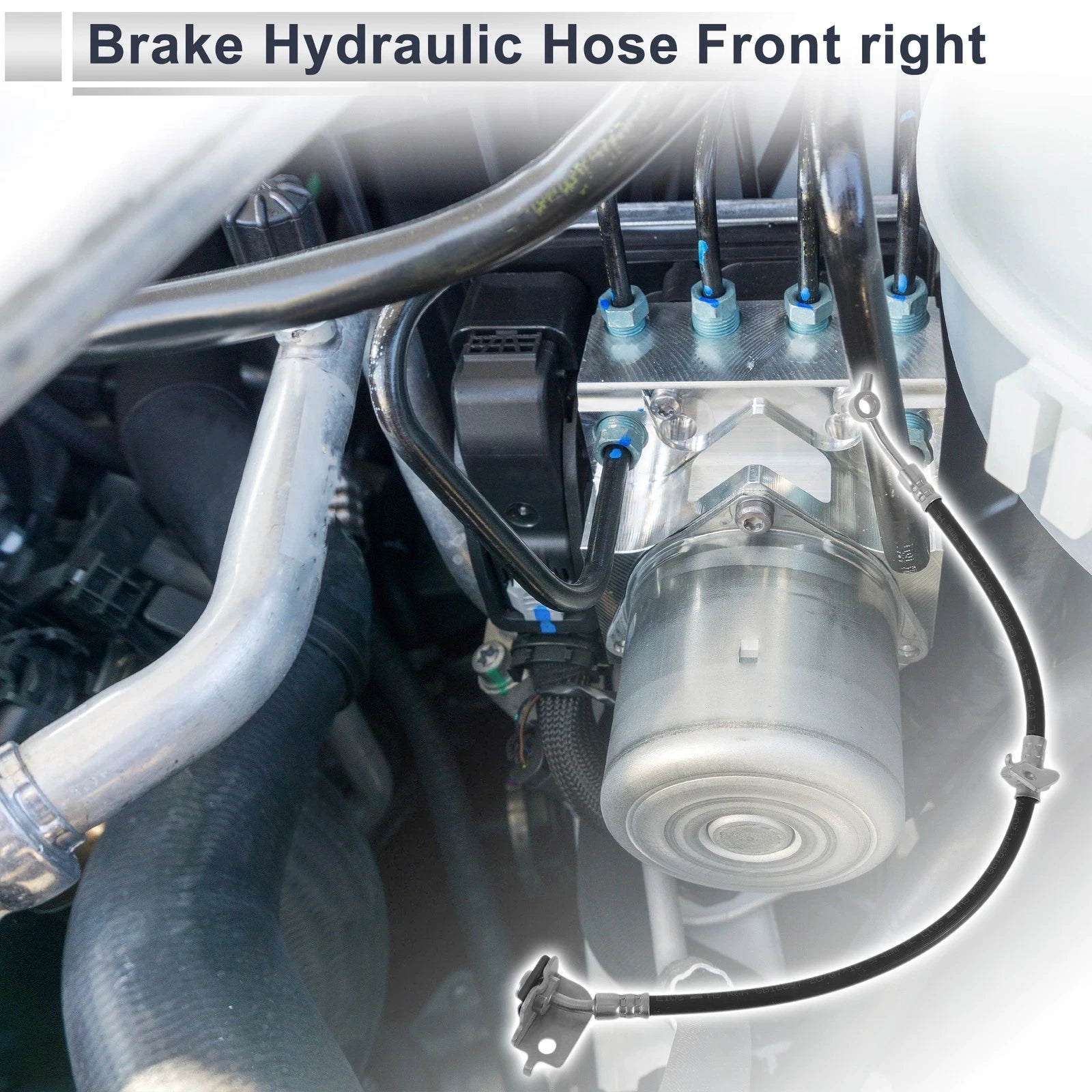 Brake Hydraulic Hose Replacement for Hyundai i10 2007–2010