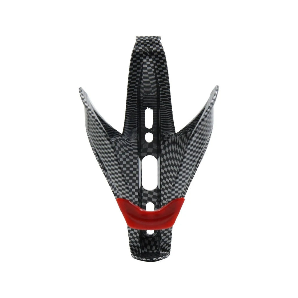 Water Bottle Cage Holder Bracket for Bike Carbon Fiber Pattern (Black)