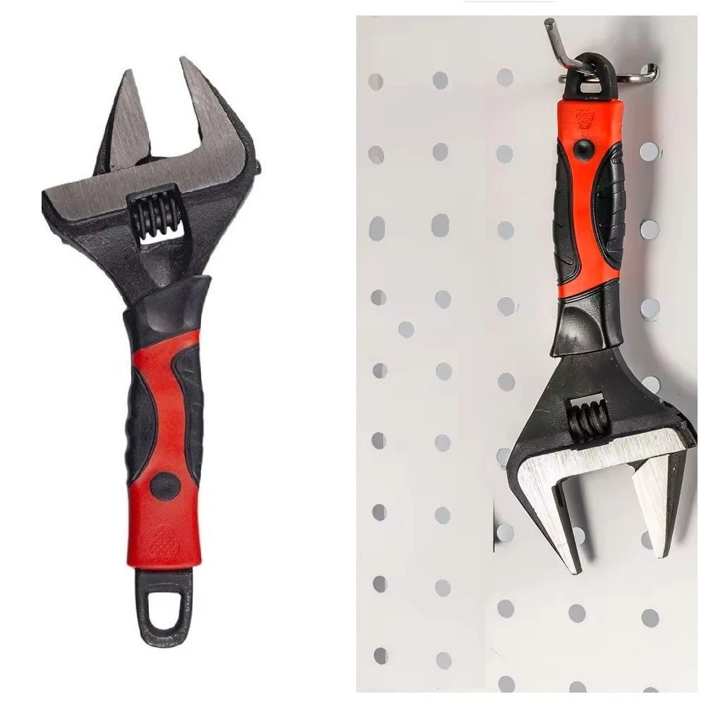 Adjustable Wrench 6 Inch with Comfort Grip for Prolonged Use