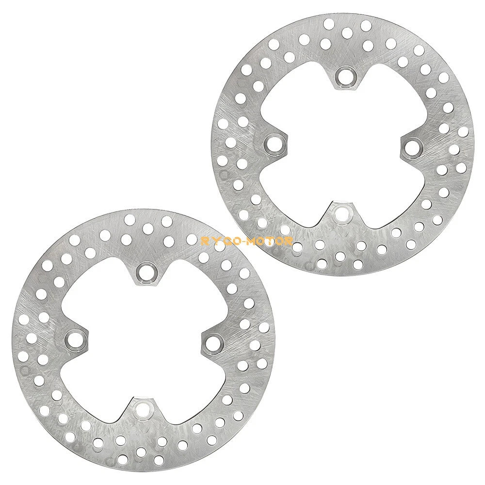 2X Front Brake Disc Rotors for Kawasaki Brute Force 650 750 Prairie 360 700