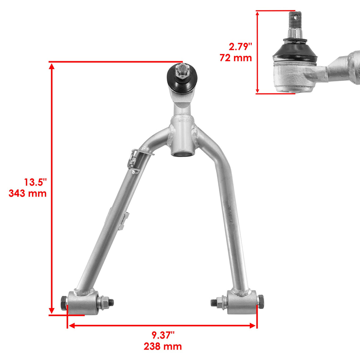 Front Upper Right Control Arm Replacement for Honda TRX400EX TRX400X (2008–2013)