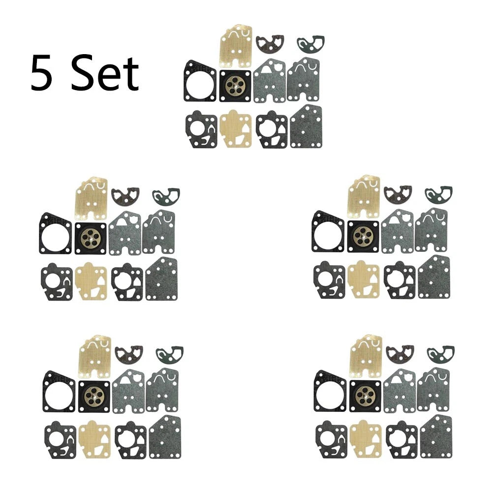 Set of 5 Carburetor Repair Diaphragm Kit for Shindaiwa C350 B450 B452 (99909-451 P05)