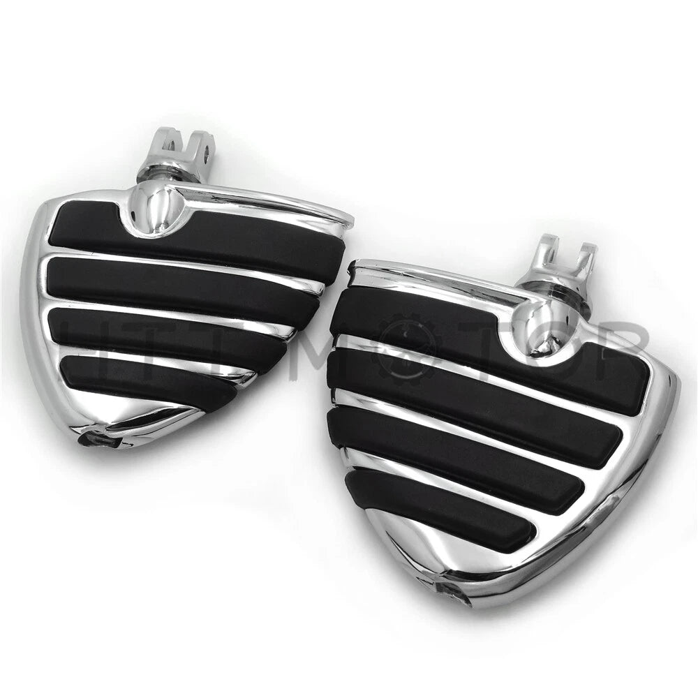Chrome Wing Mini Floorboard for Harley Breakout FXBR/FXBRS (2018–2019)