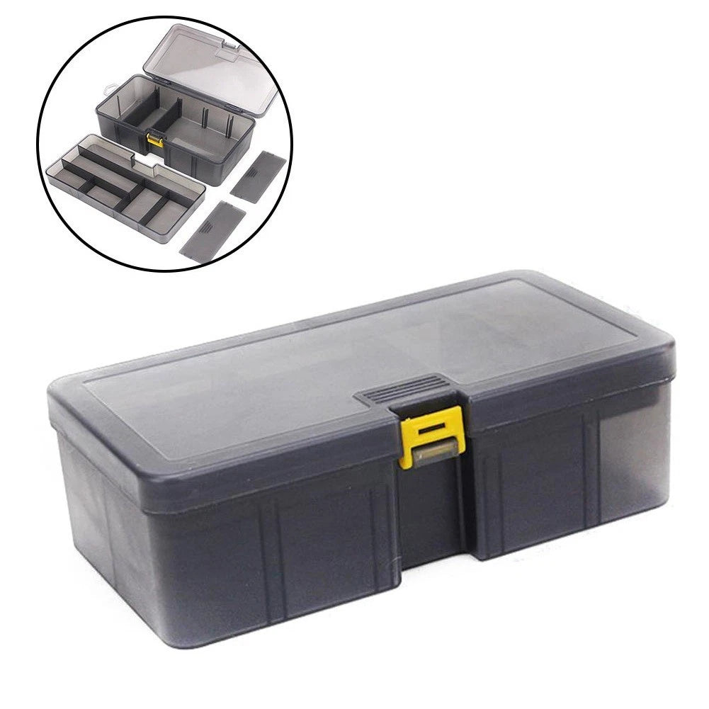 Tool Box Container for Fishing Hooks and Screws (Multi-division)