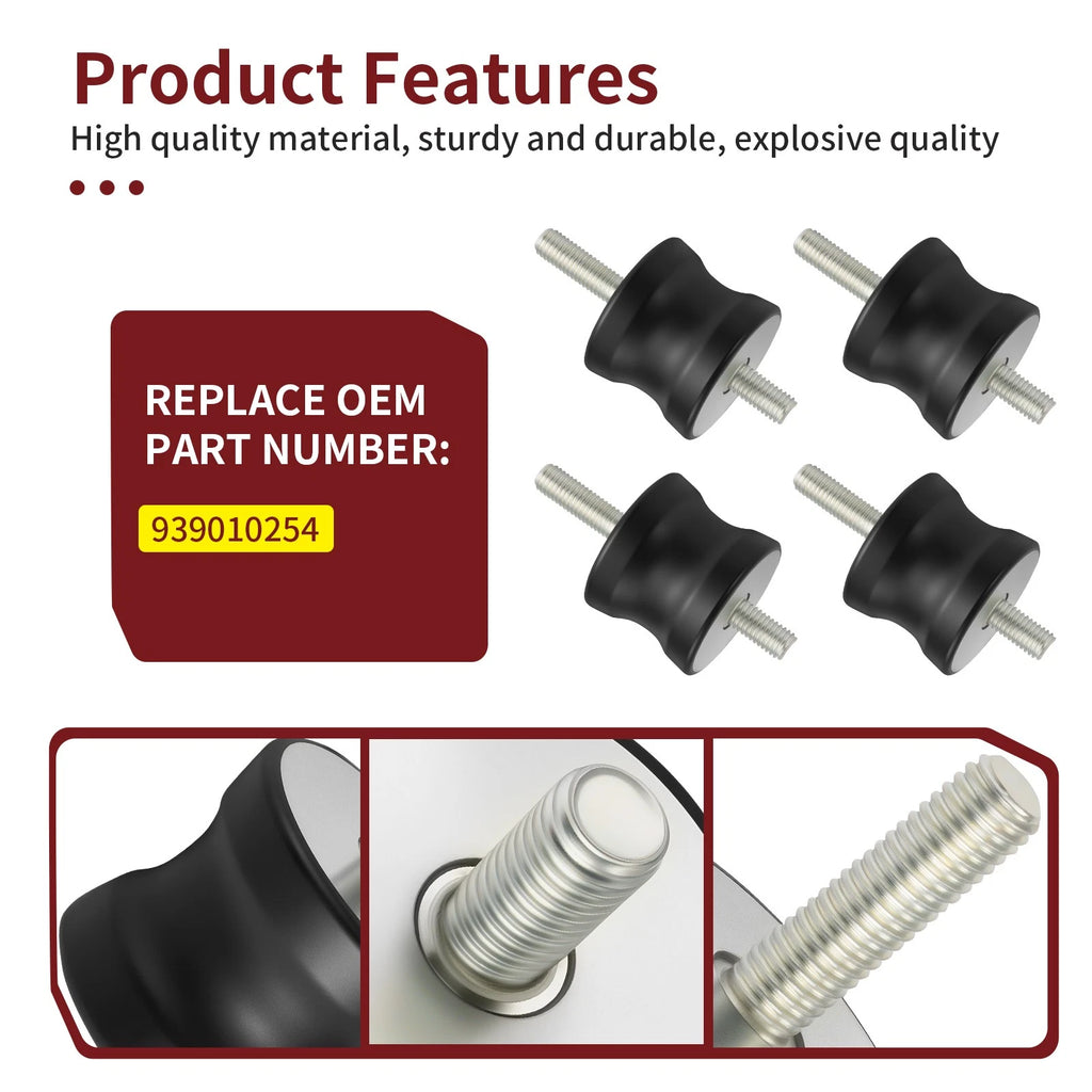 Shock Mount 4 Pack for Multiquip MVC-64VH/VHW MVC80VH/VHW