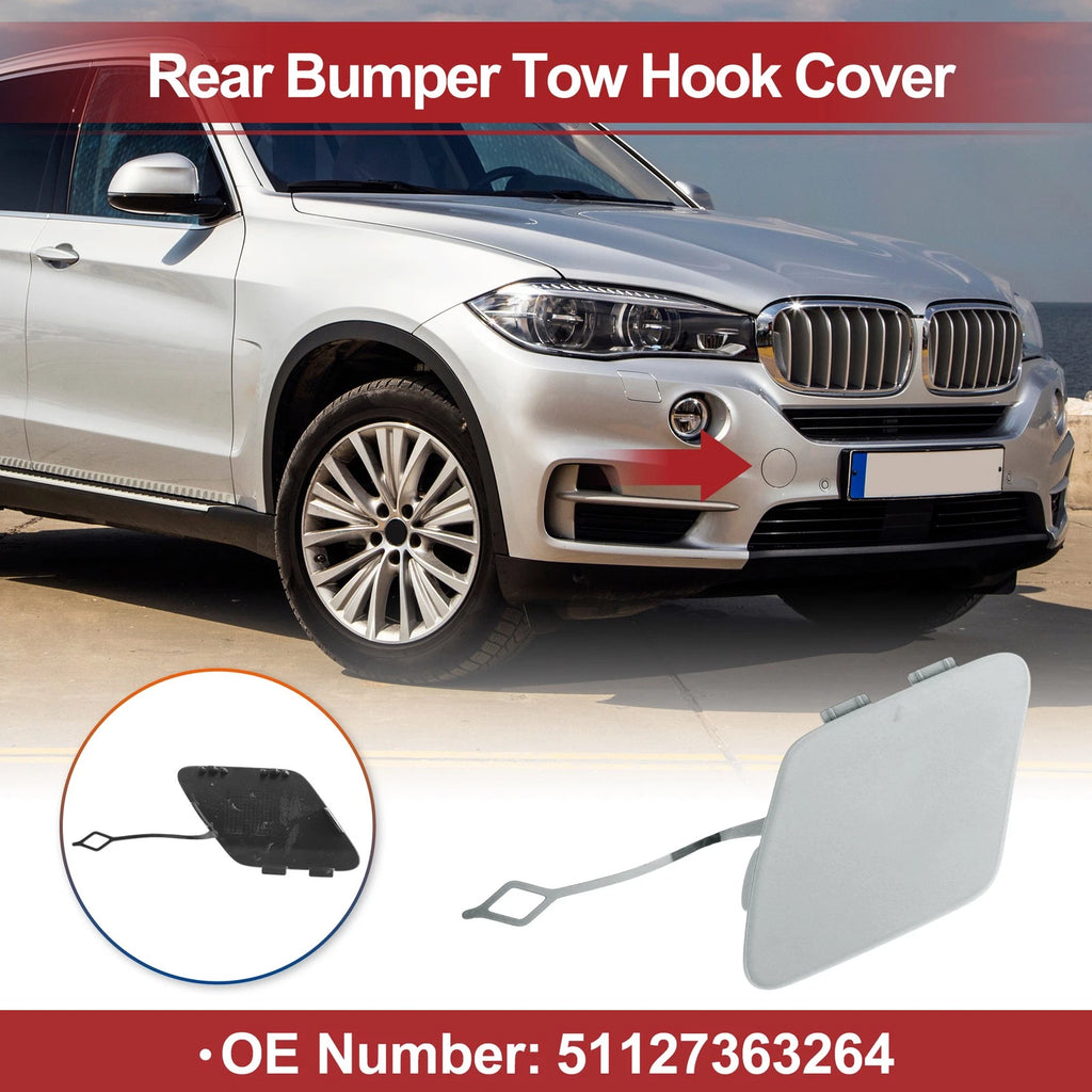 Rear Car Bumper Tow Hook Cover Replacement for BMW 428i (2014–2016)