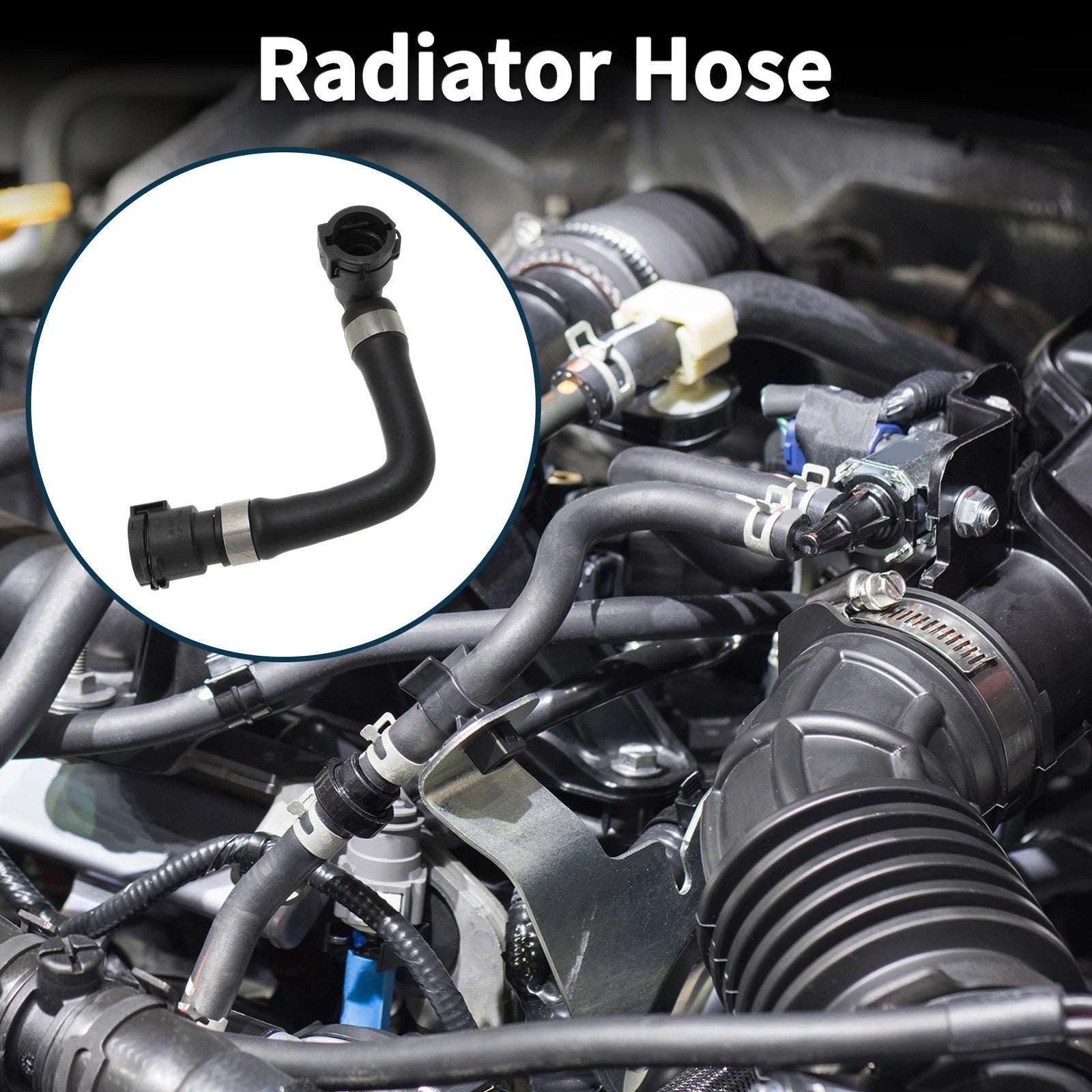 Radiator Hose Replacement for BMW 5 Series E39 1995–2003 Cooling Liquid Pipe