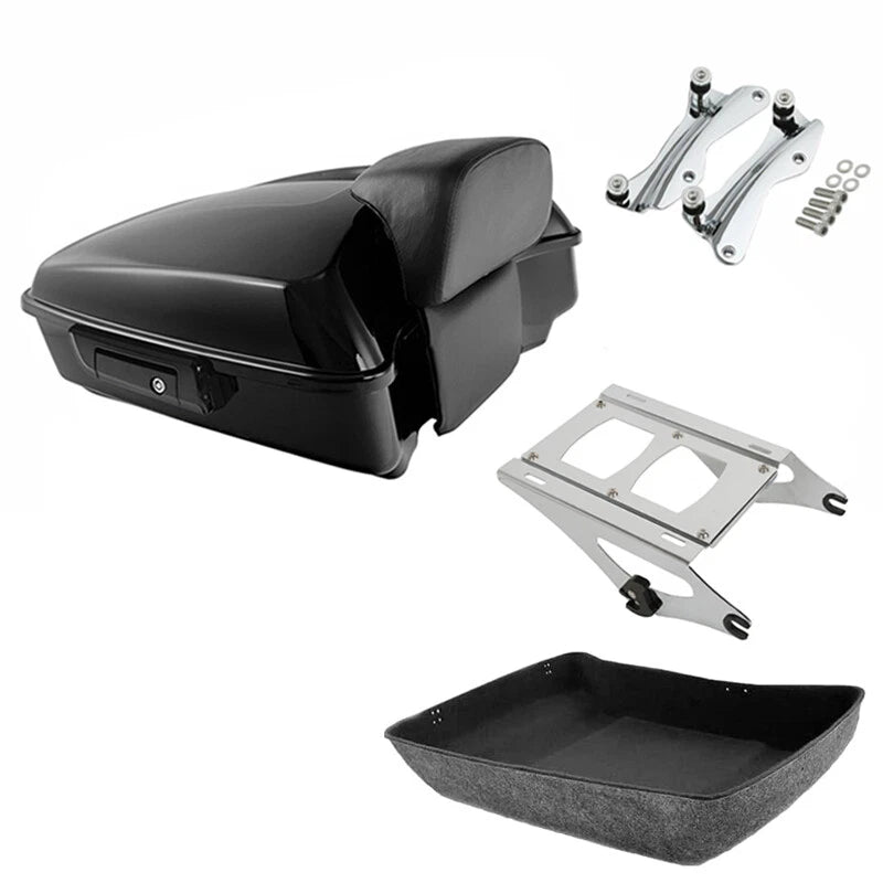 Chopped Trunk Pad Mount Rack Docking Kit for Harley Touring (2014–2026)