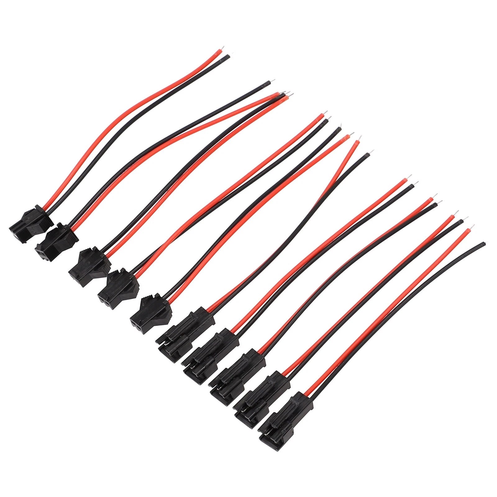 10X SM 2P Connector Cables for Wire Adapter