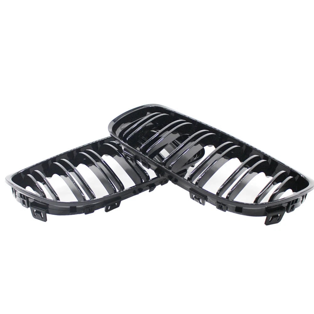Front Hood Kidney Grille for BMW 3 Series E90 E91 (2006–2013) Glossy Black