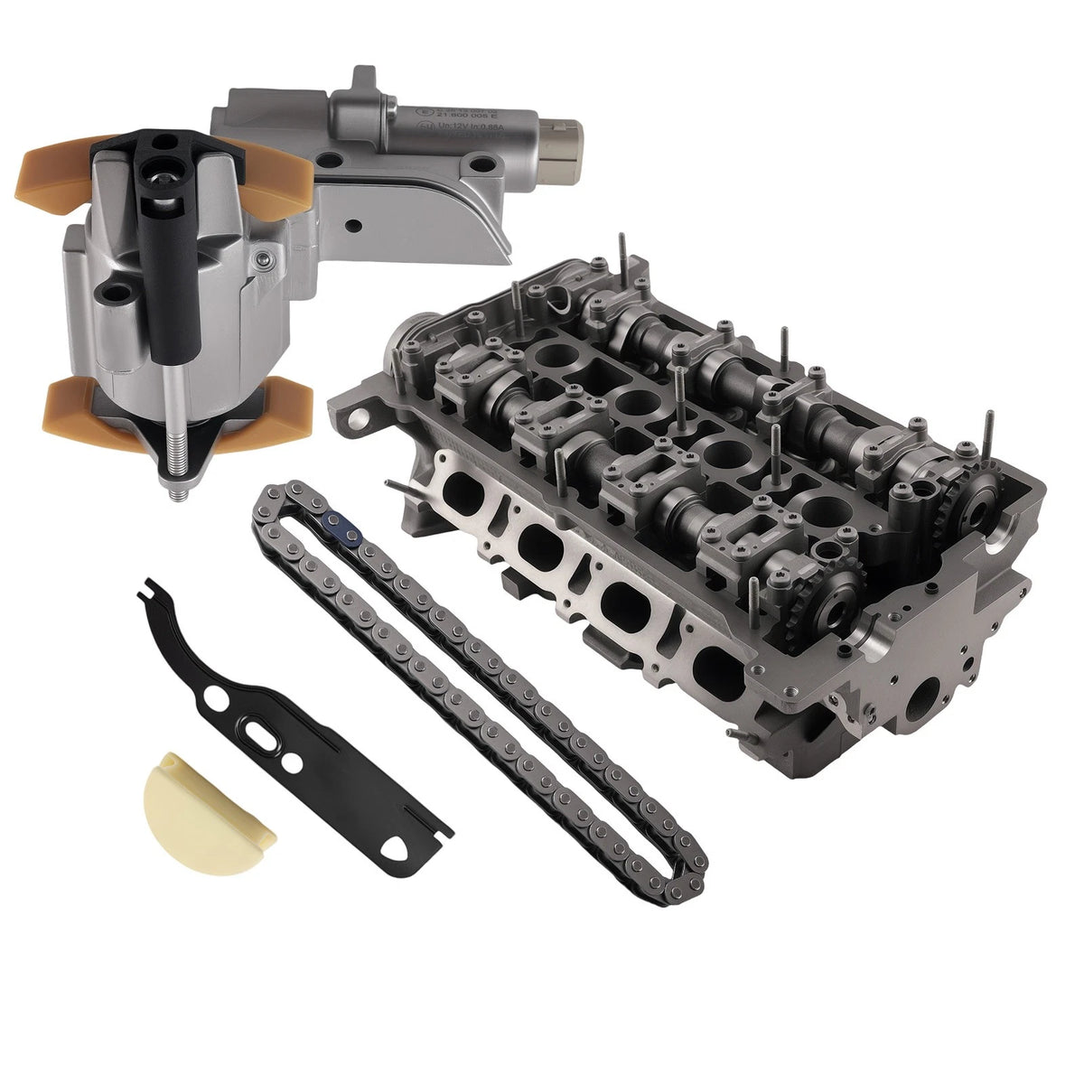 Cylinder Head Assembly + Timing Chain Tensioner Kit for VW Passat Audi A4 (1997–2005)