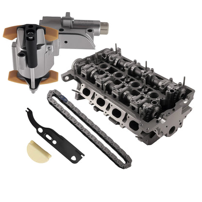 Cylinder Head Assembly + Timing Chain Tensioner Kit for VW Passat Audi A4 (1997–2005)