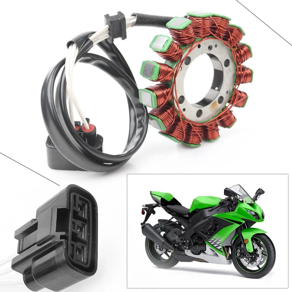 Magneto Engine Stator Generator Coil for Kawasaki Ninja ZX10R (2008–2010)