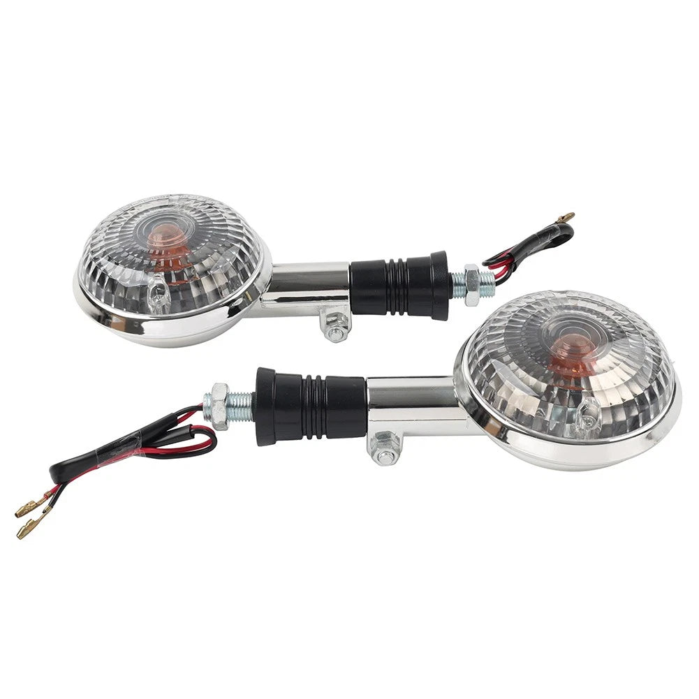 Clear Turn Signal Indicator Light for Vstar XVS 400 650 1100 1300 V-MAX 1200