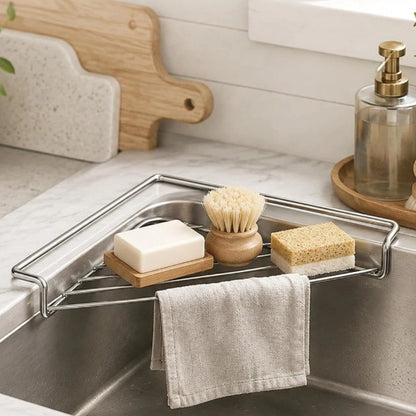 Stainless Steel Triangle Drain Rack for Kitchen Sink (2010–2023)