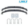 Single Trailer Axle Suspension Kit for LABLT (4000lb, 3 Leaf Spring)