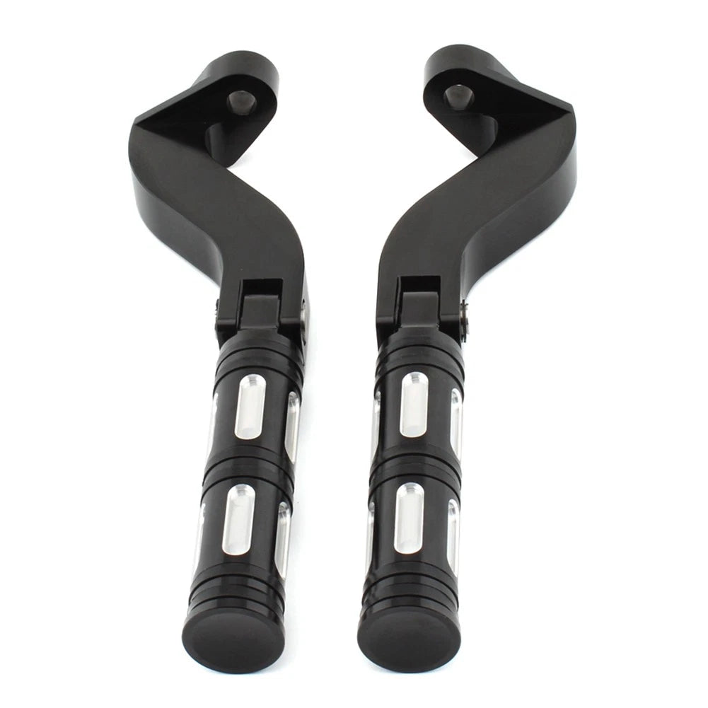Rear Passenger Foot Peg Mount Bracket for Harley Touring (1993–2023) Black