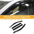 Window Deflectors Side Vent Visors 1 Set for Toyota Corolla Cross (2022–2024)