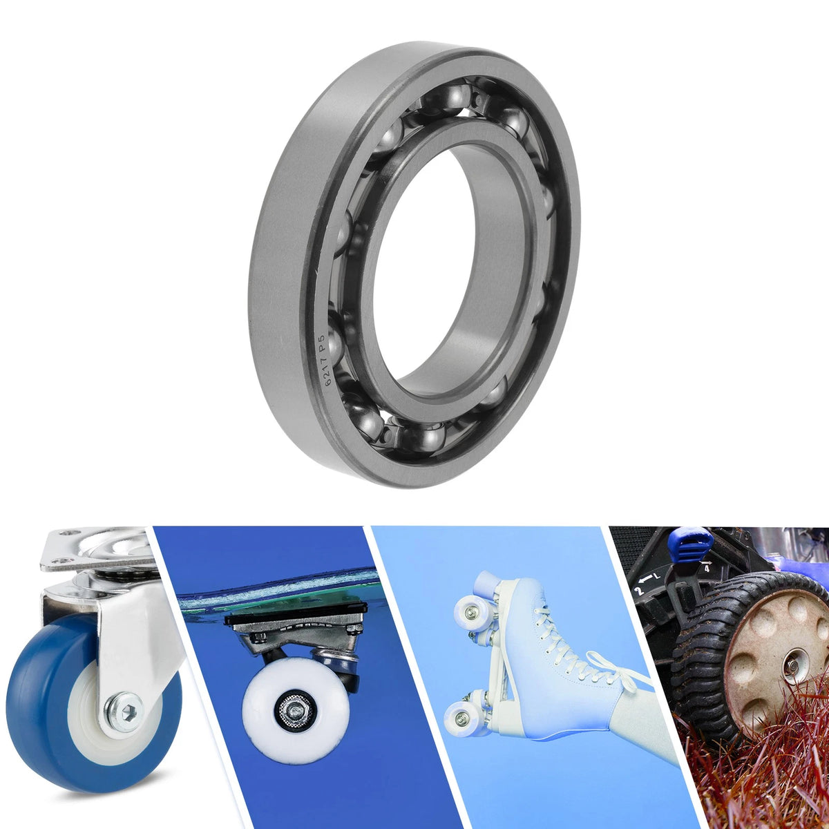Deep Groove Ball Bearings 6217 for Scooter Skateboard Wheel (85x150x28mm)