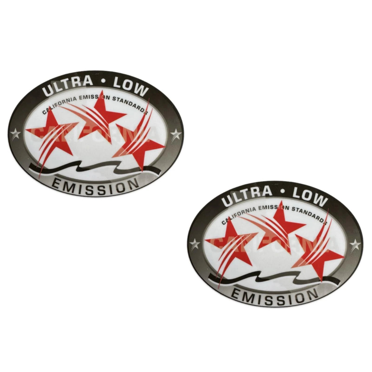 2X Ultra Low Emission Sticker Decal for Marine Outboard Engine
