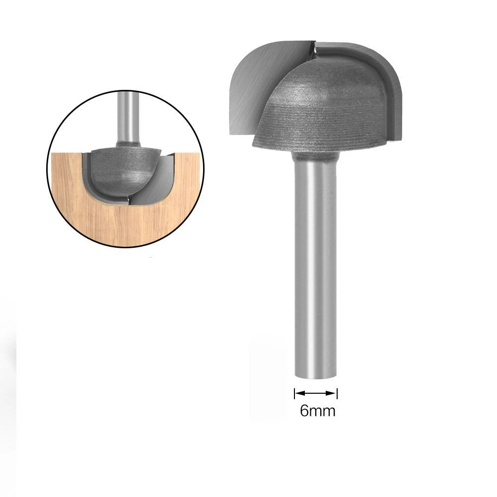 Router Bit for Power Tools - High Efficiency Shank Milling Cutter
