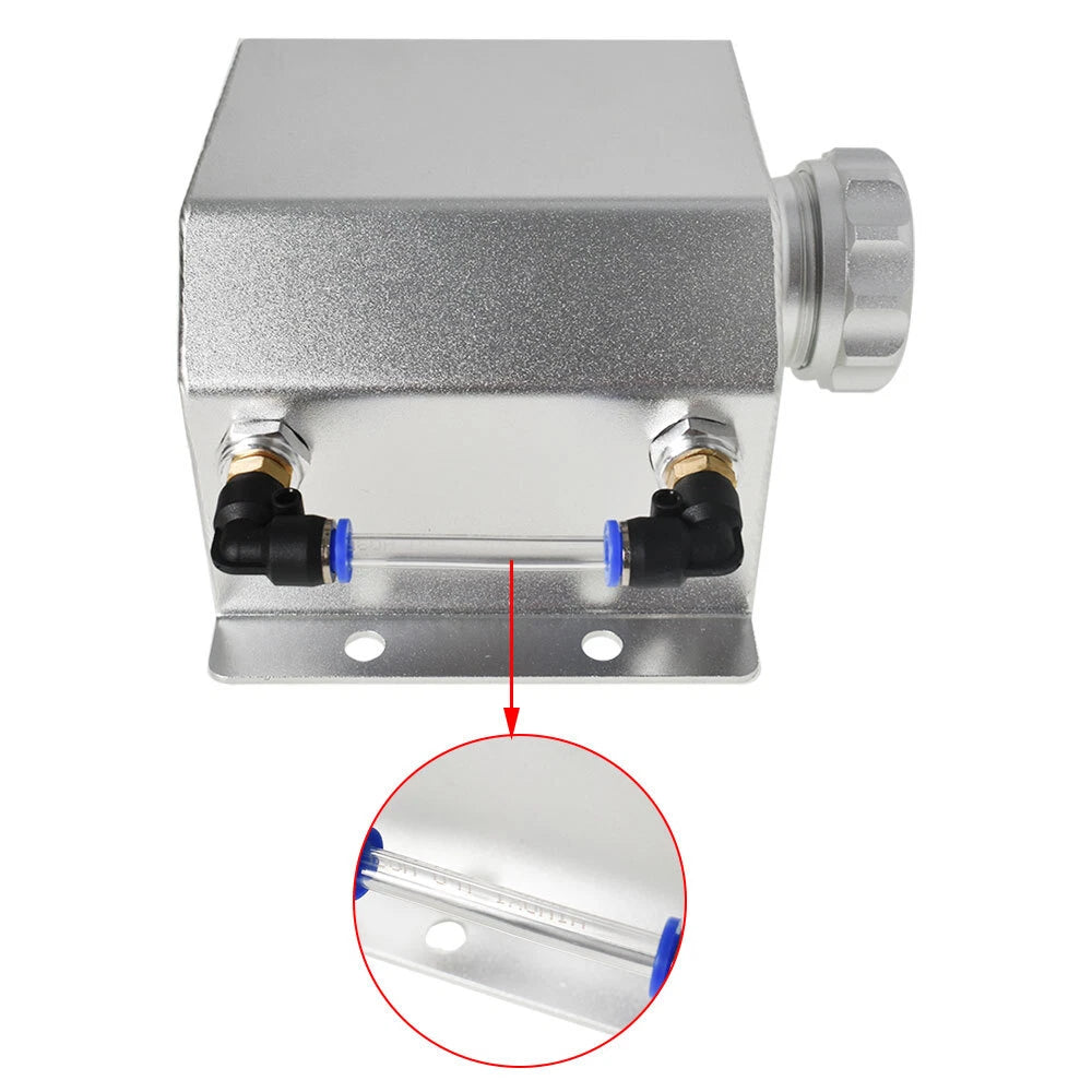 1L Aluminum Coolant Overflow Bottle for