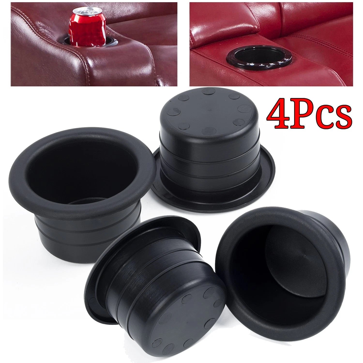 Recessed Plastic Beverage Cup Holder for Boat (1 Piece)