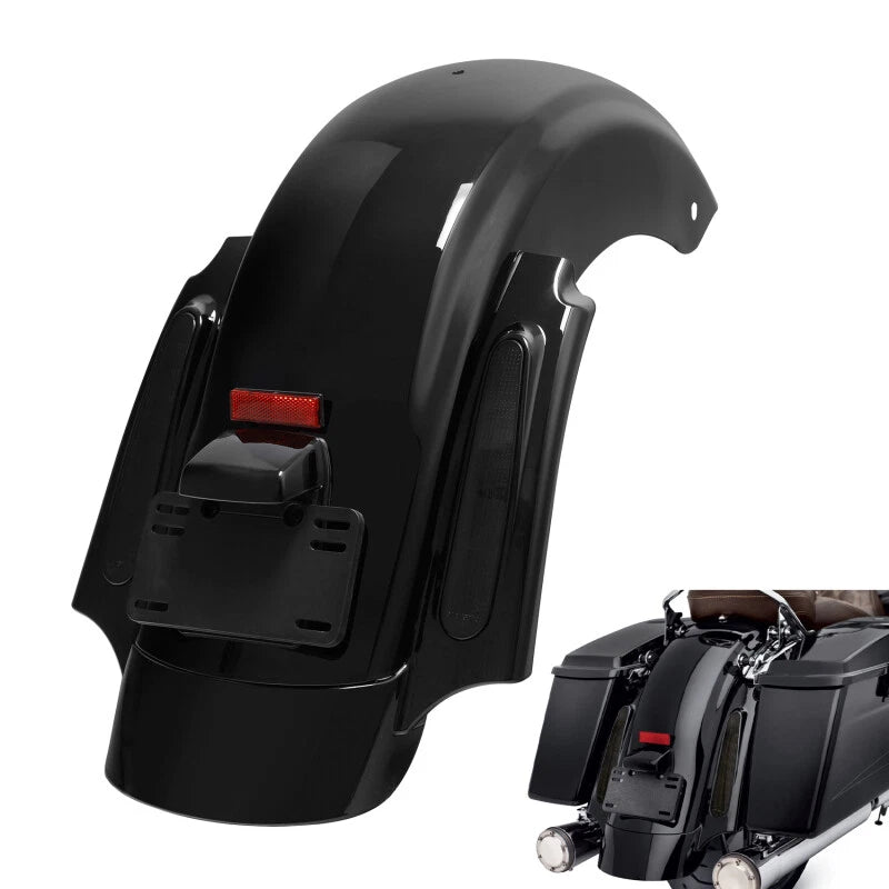 Rear Fender System with LED Light for Harley Road Glide (2009–2013)