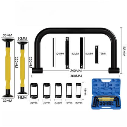 Automotive Valve Spring Compressor 11 Piece Set for Manual Cylinder Cleaning