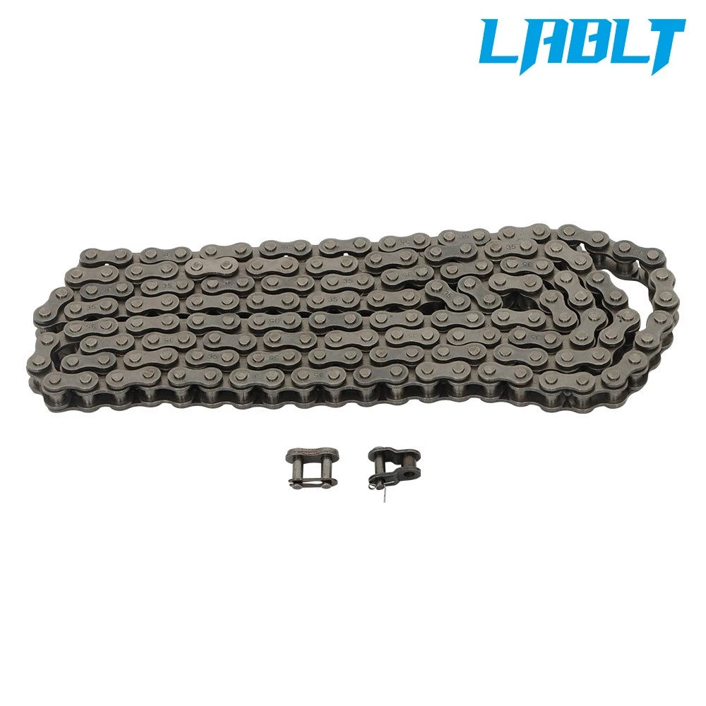 LABLT #35 Roller Chain for Mini Bike (5 Feet, 2 Master, 1 Offset Link)