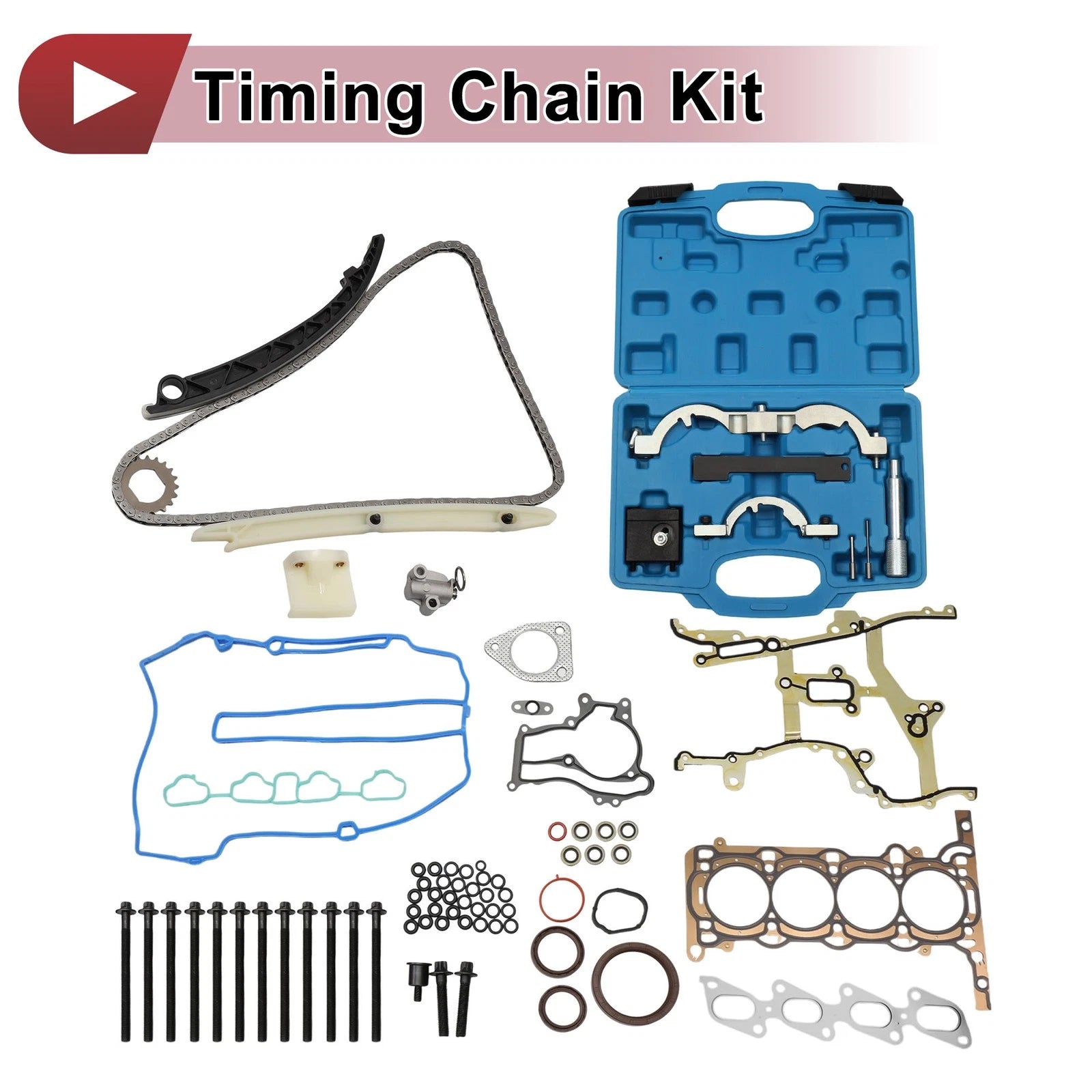 Timing Chain Kit Replacement for Buick Encore for Chevrolet Cruze Sonic Trax 2013-2016