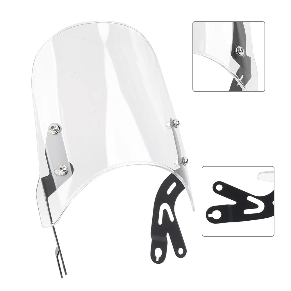 Windshield Wind Screen for Interceptor 650 (2018–2023) & Continental GT650 (2019–2023)