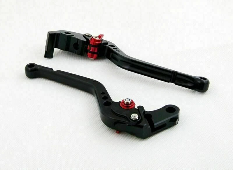 Long Brake Clutch Levers for Suzuki GSXR600 GSXR750 GSXR1000 (2005–2010)