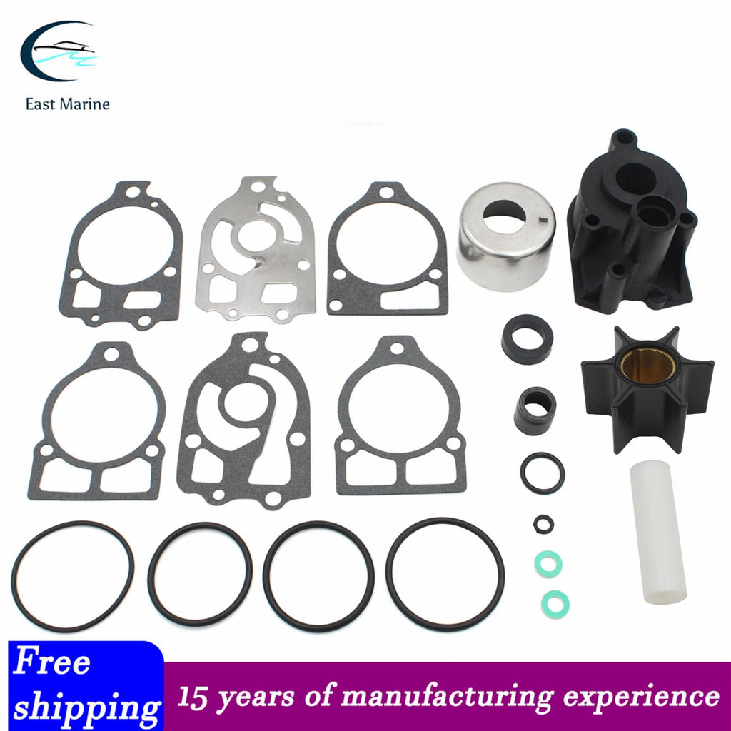 Water Pump Impeller Kit for Mercury 75 80 90 115 140 150HP (18-3517, 46-73804A3)