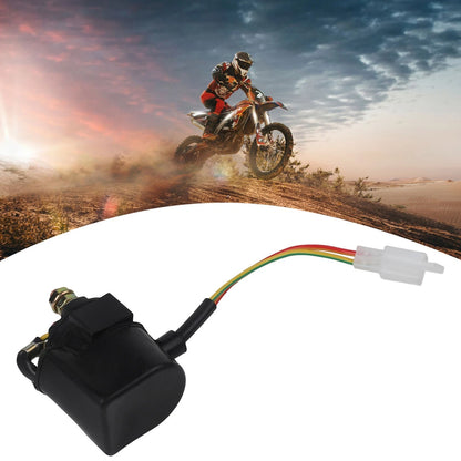 2 Pin Starter Relay Solenoid for GY6 ATV Moped Scooter (110cc–150cc)