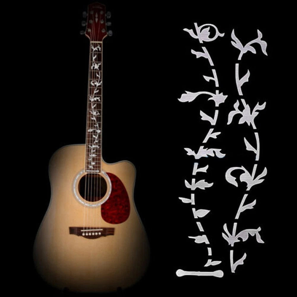 Guitar Inlay Sticker for Portable Use